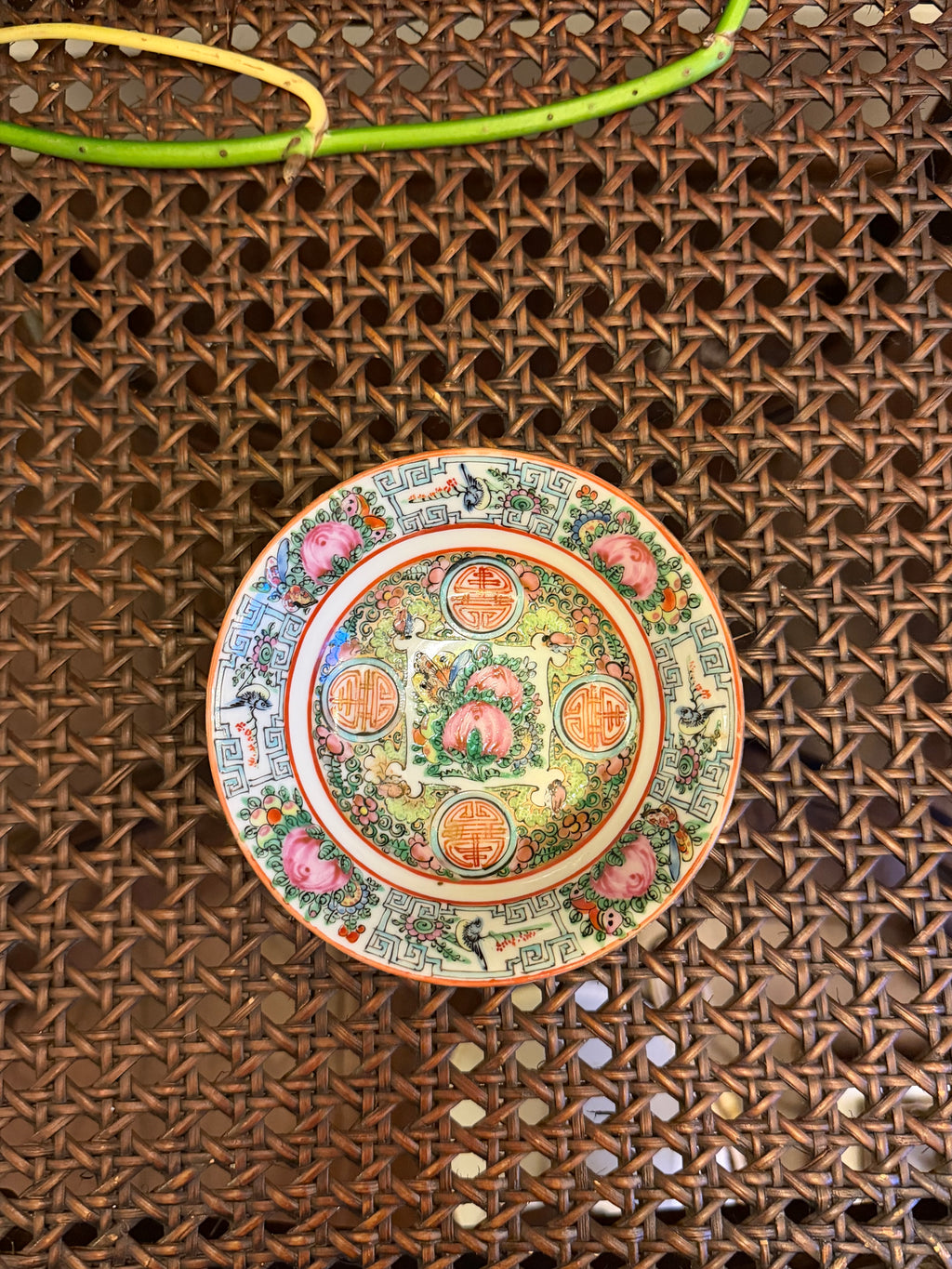 Small Rose Canton Bowl