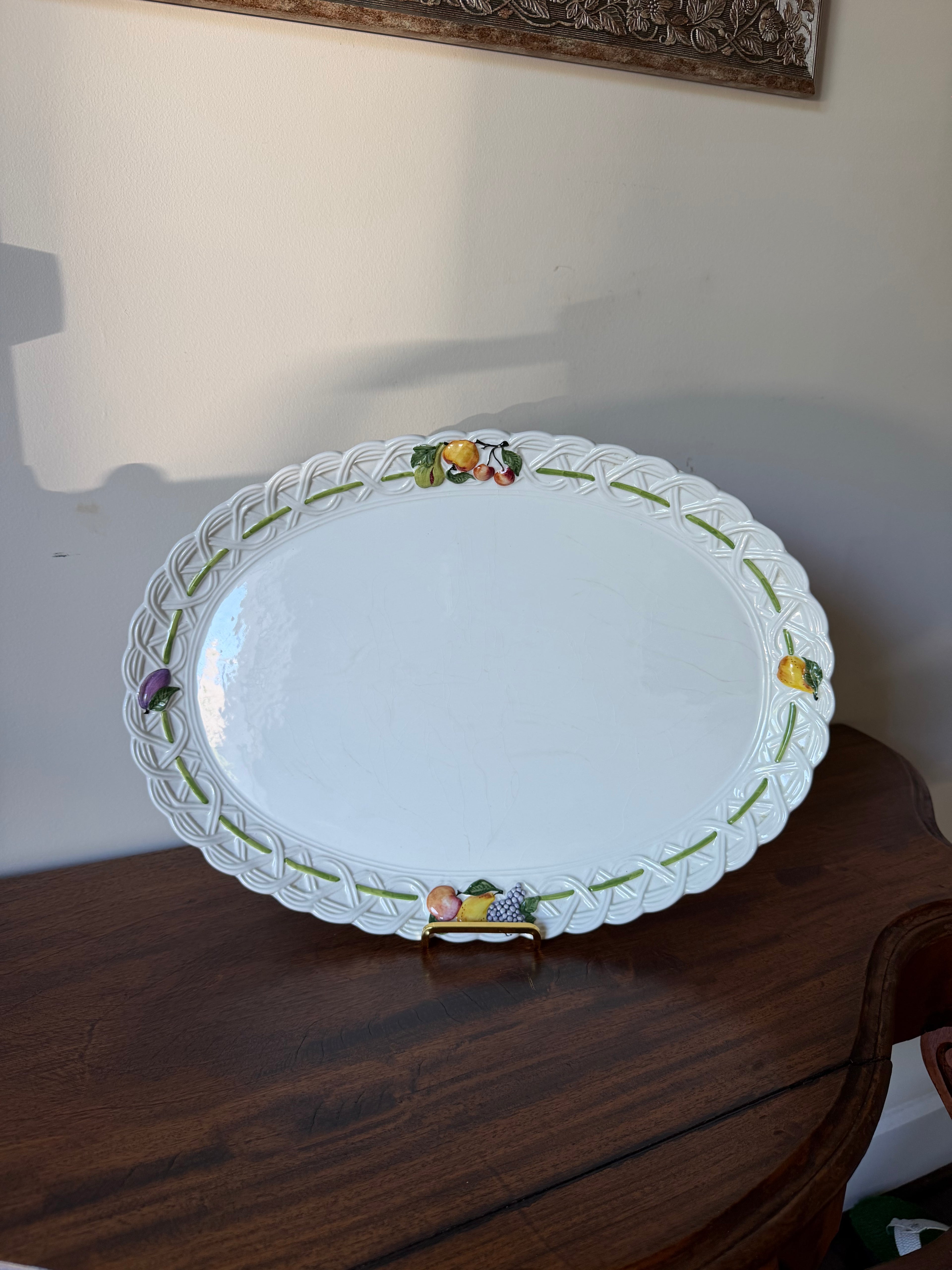 Vintage Italian Platter Made for Gucci
