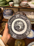Antique Flow Black Plate