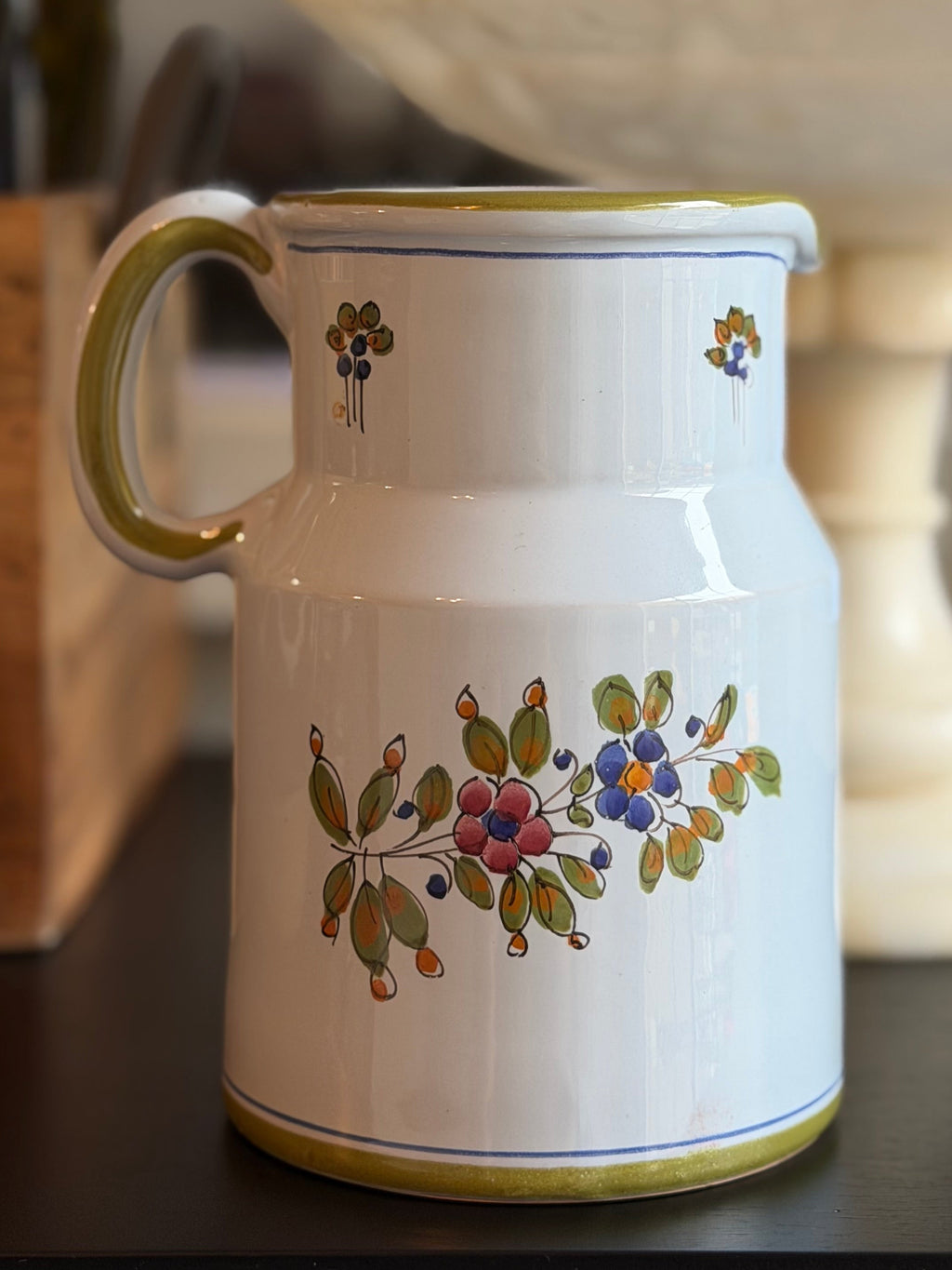 Vintage Italian 8” Pitcher