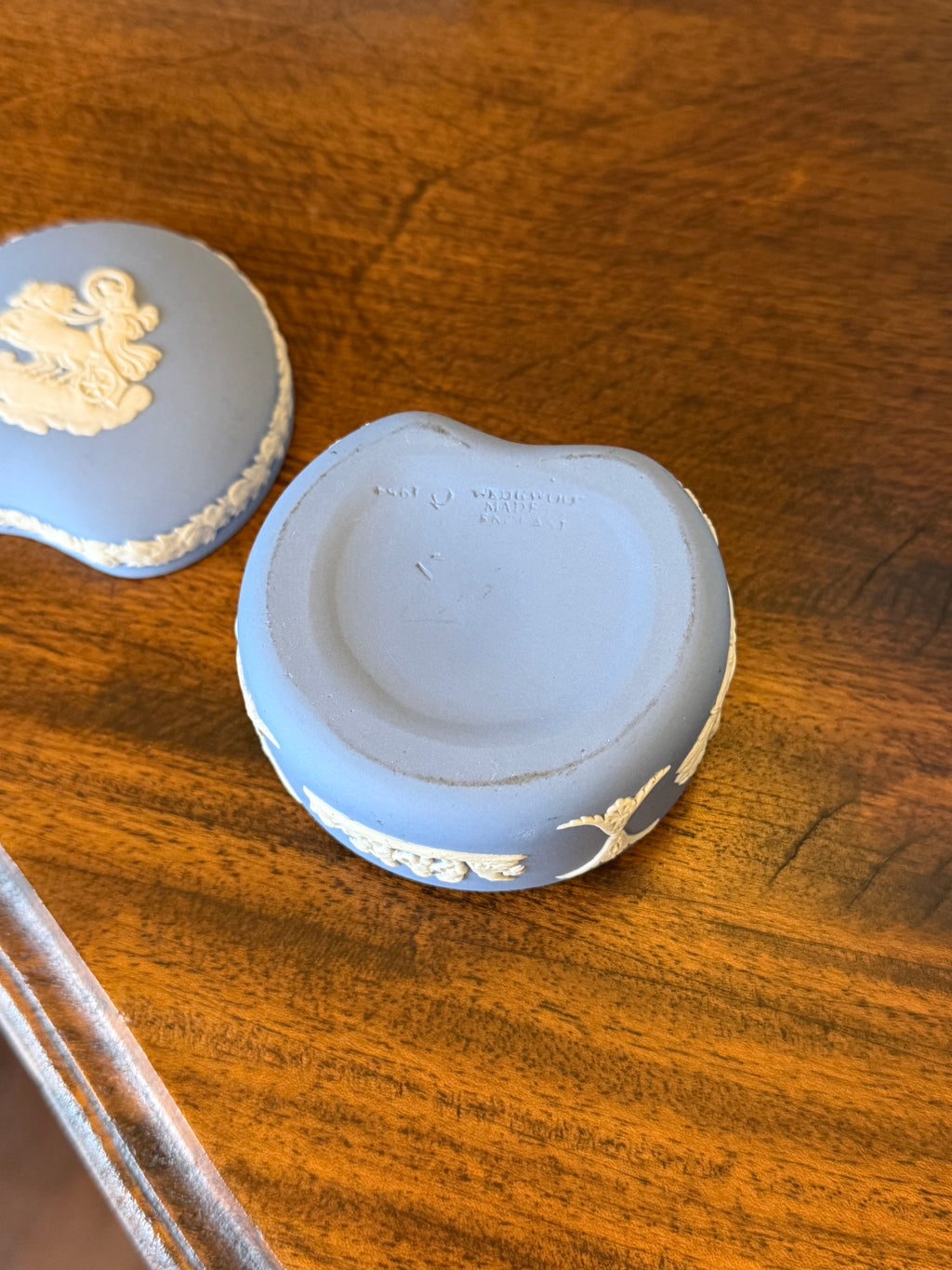 Light Blue Wedgwood Trinket Box