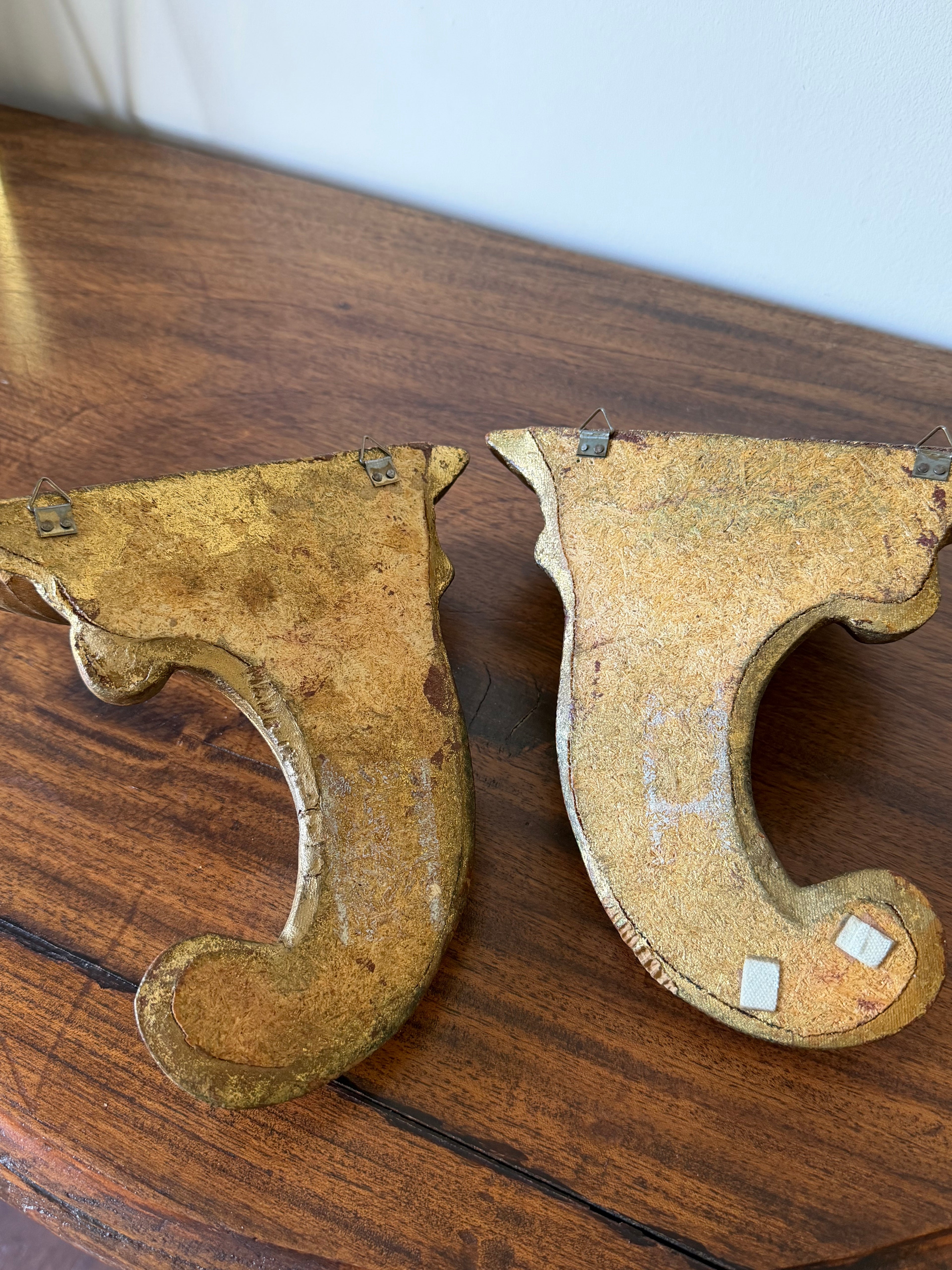 Gilt Wall Sconces