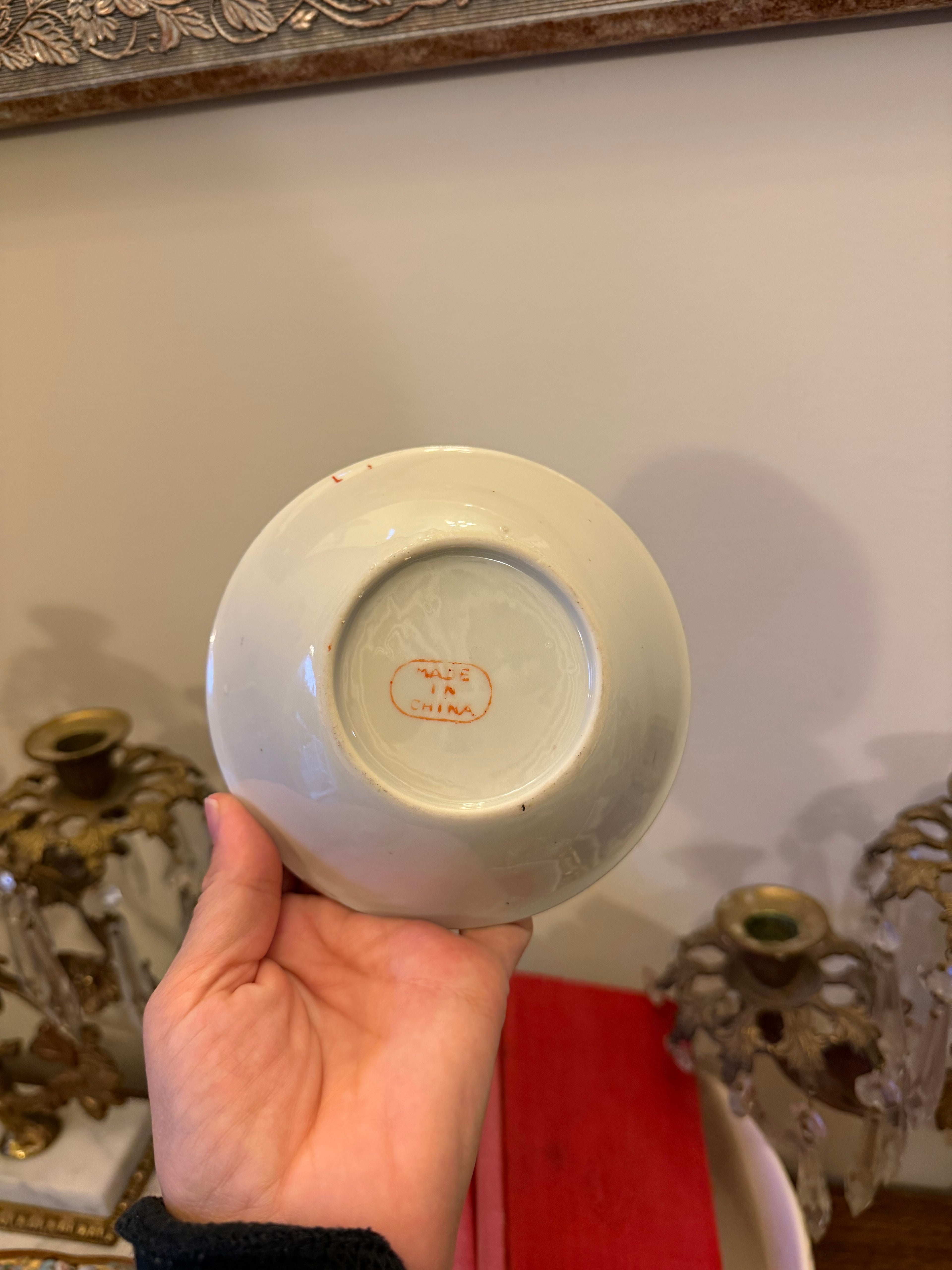 Small Rose Canton Bowl