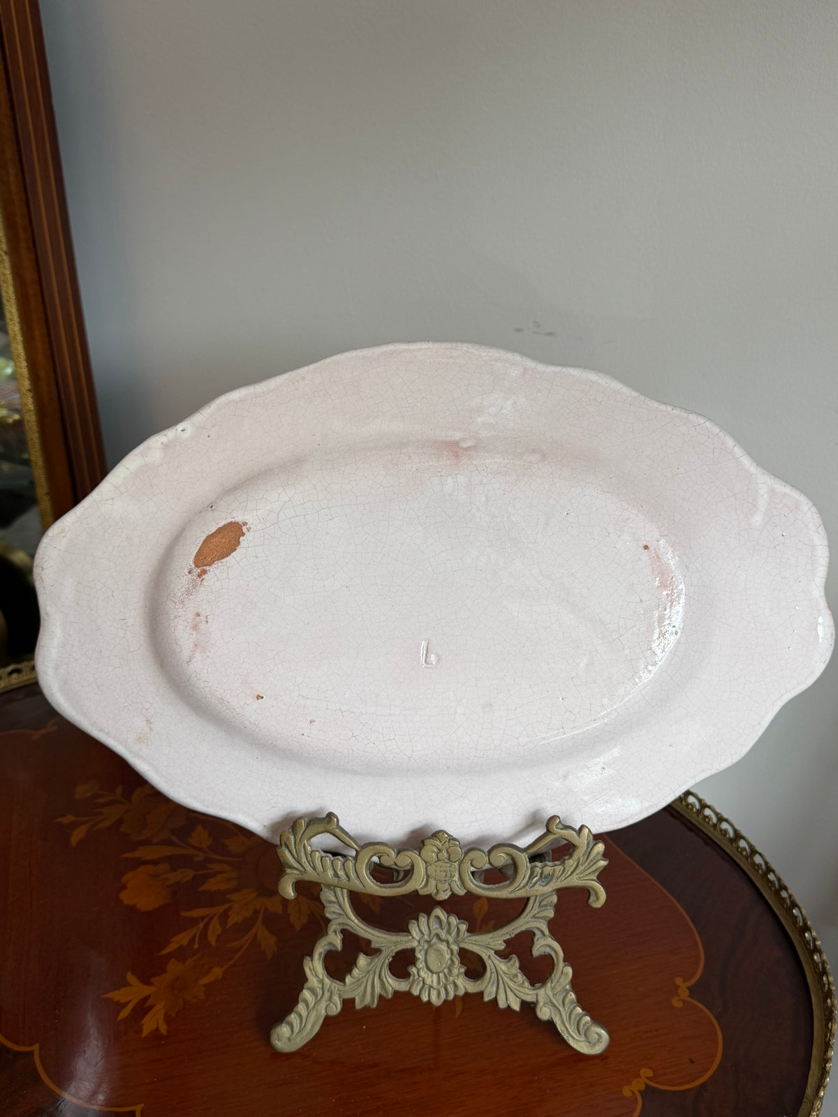 Antique French Platter