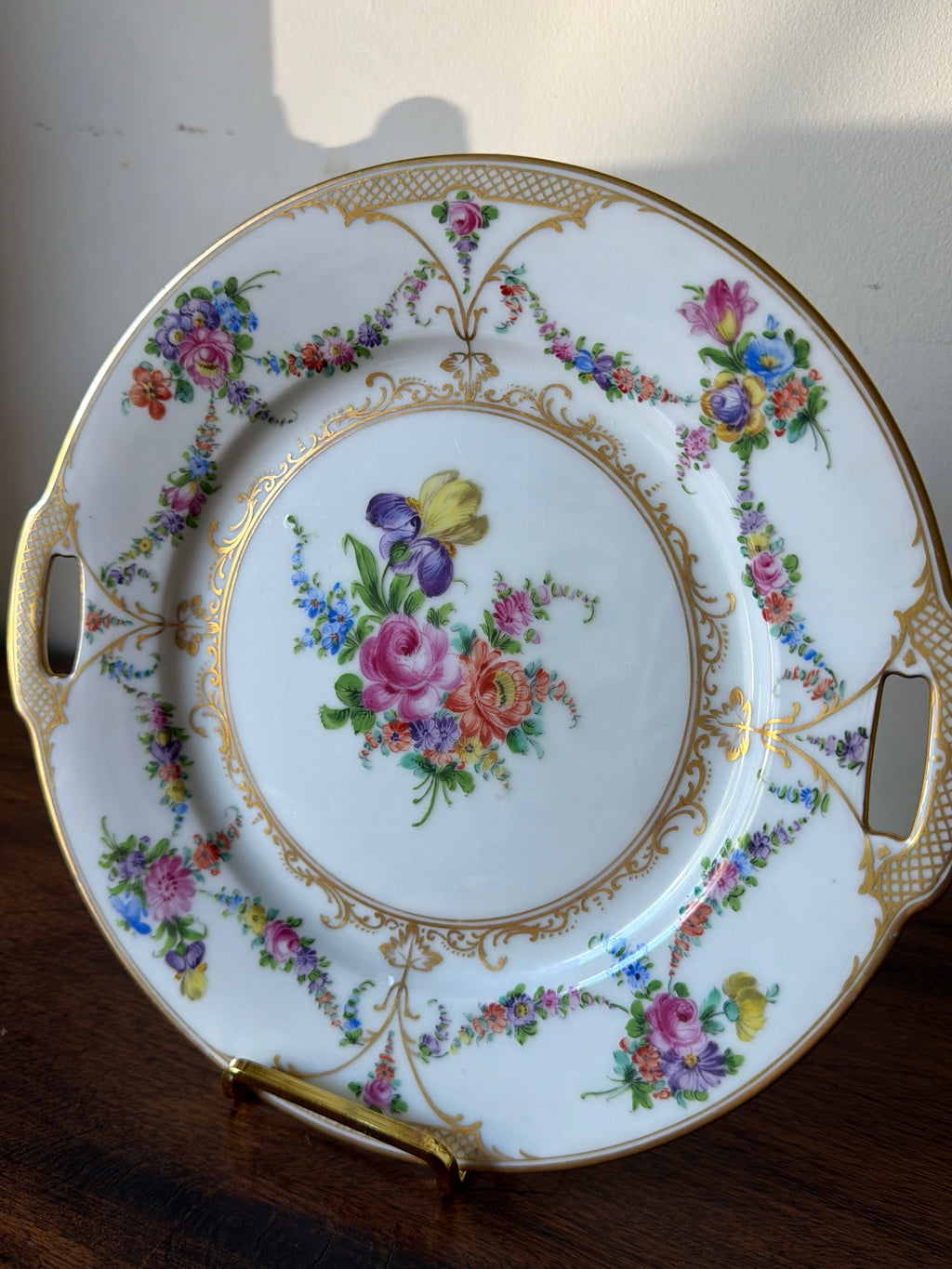 Dresden Plate with Handles