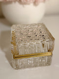 Vintage Crystal Casket