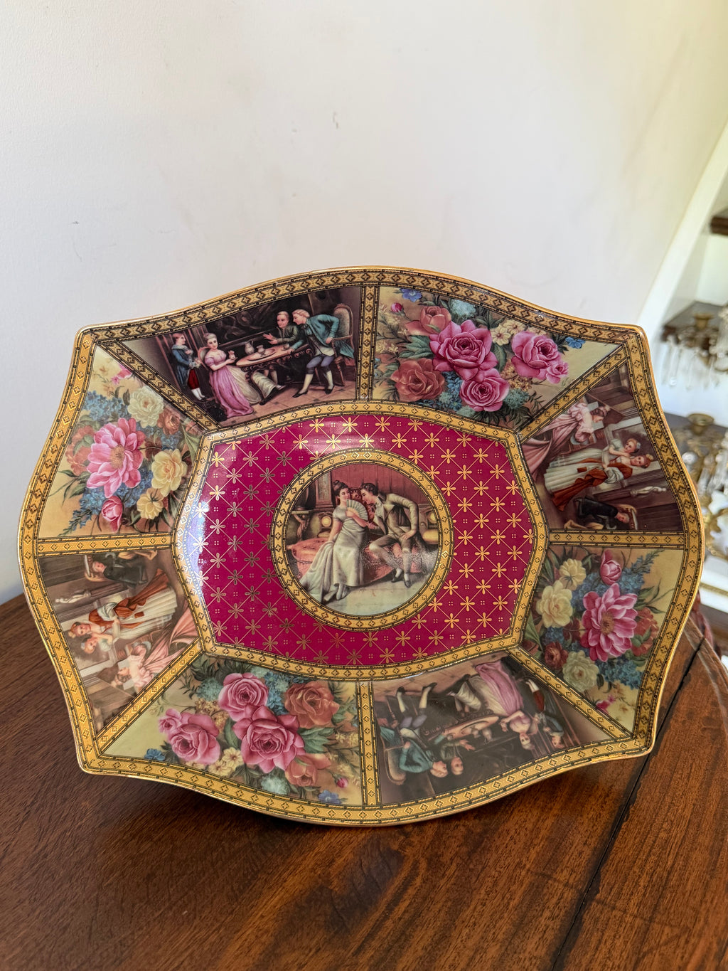 Limoges Decorative Compote