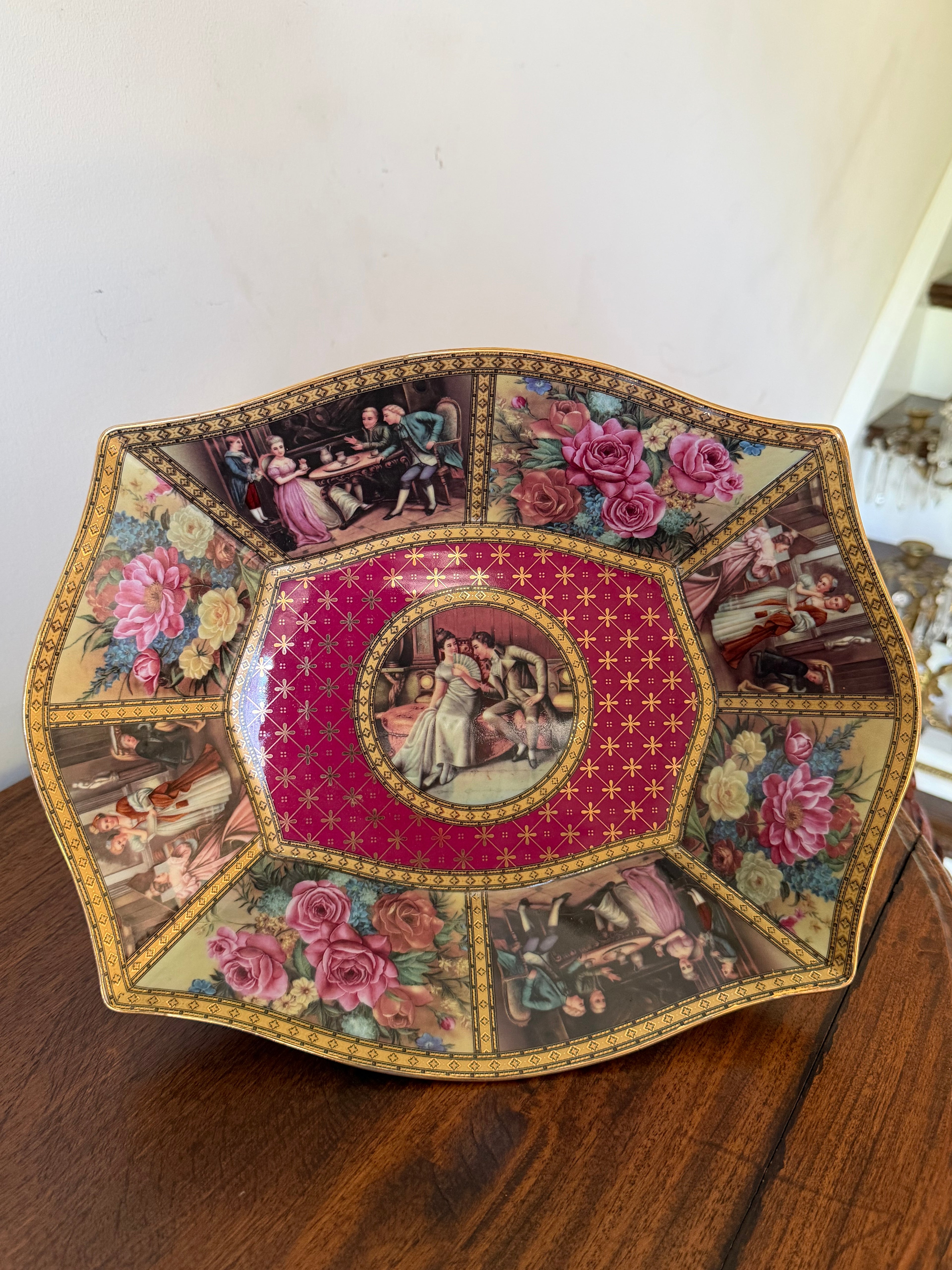Limoges Decorative Compote