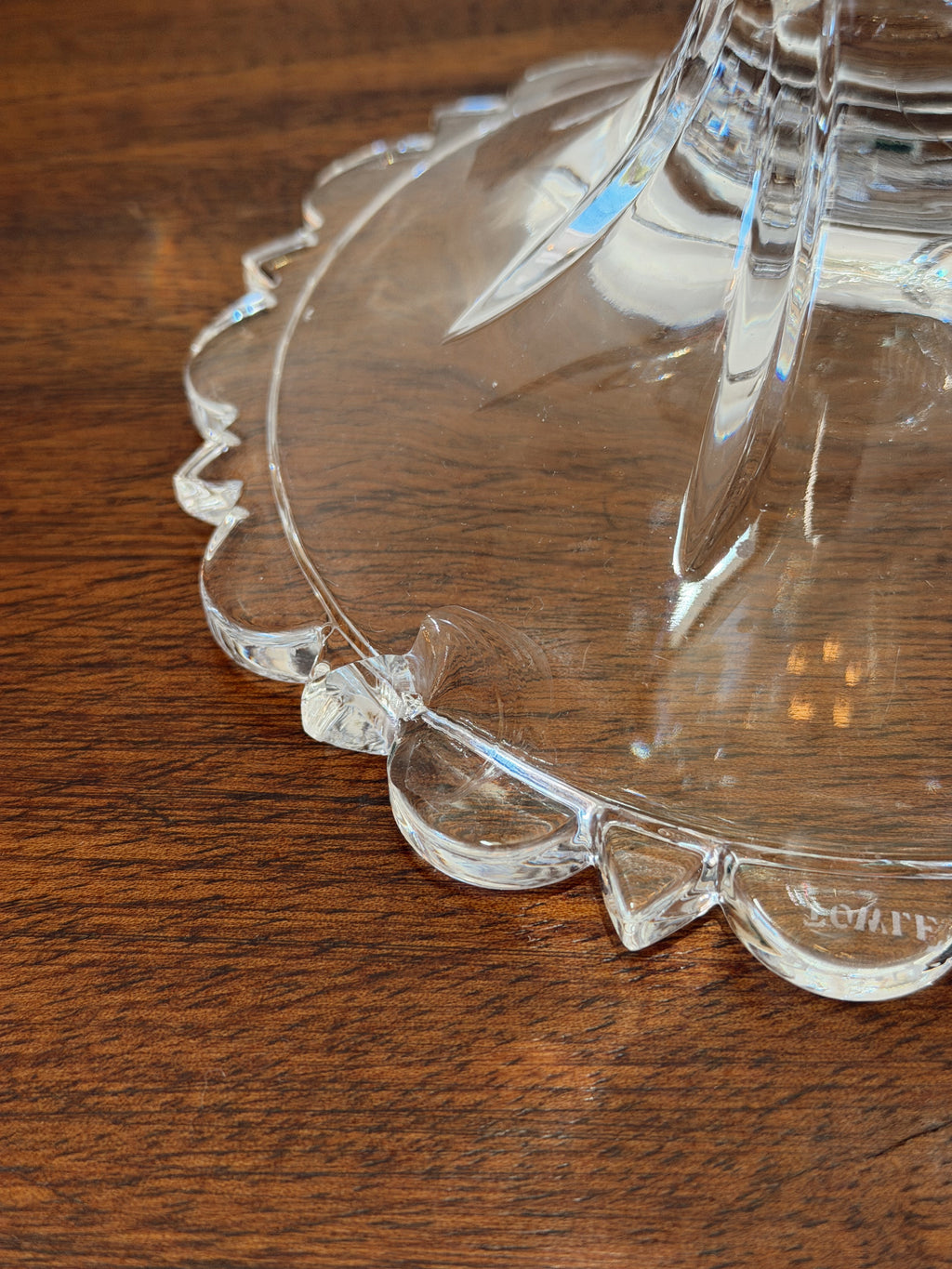 TOWLE Fan Cut Crystal Vases