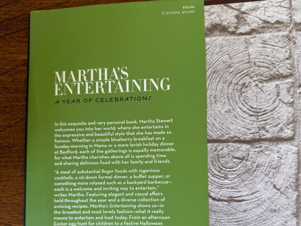Martha’s Entertaining Book