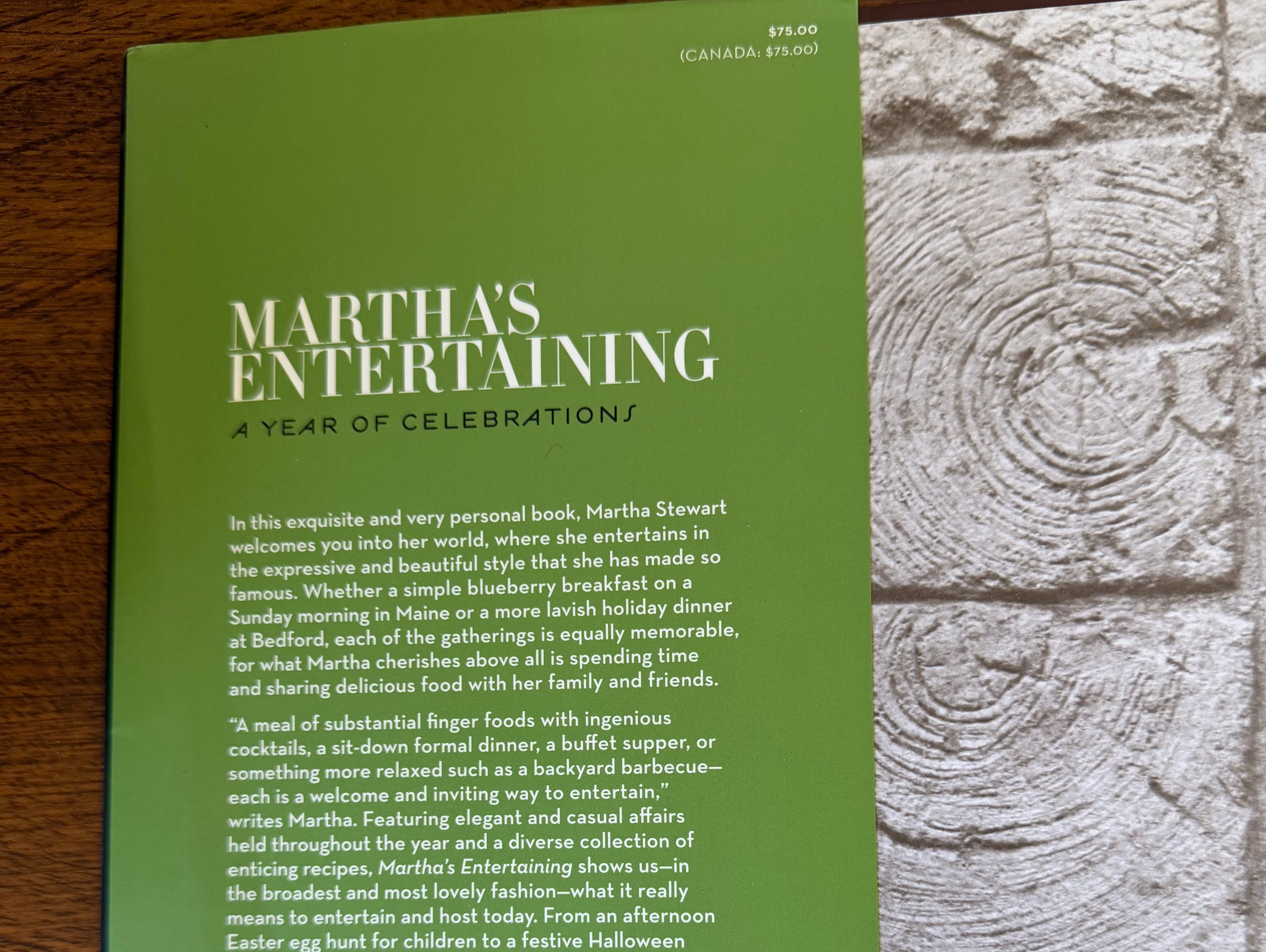 Martha’s Entertaining Book