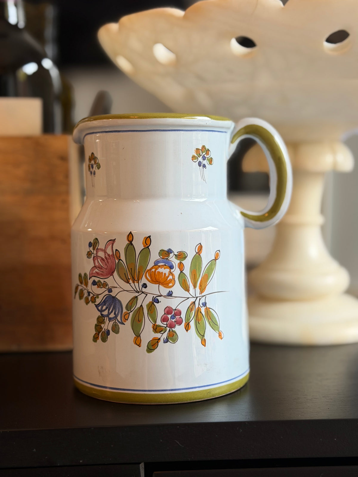 Vintage Italian 8” Pitcher