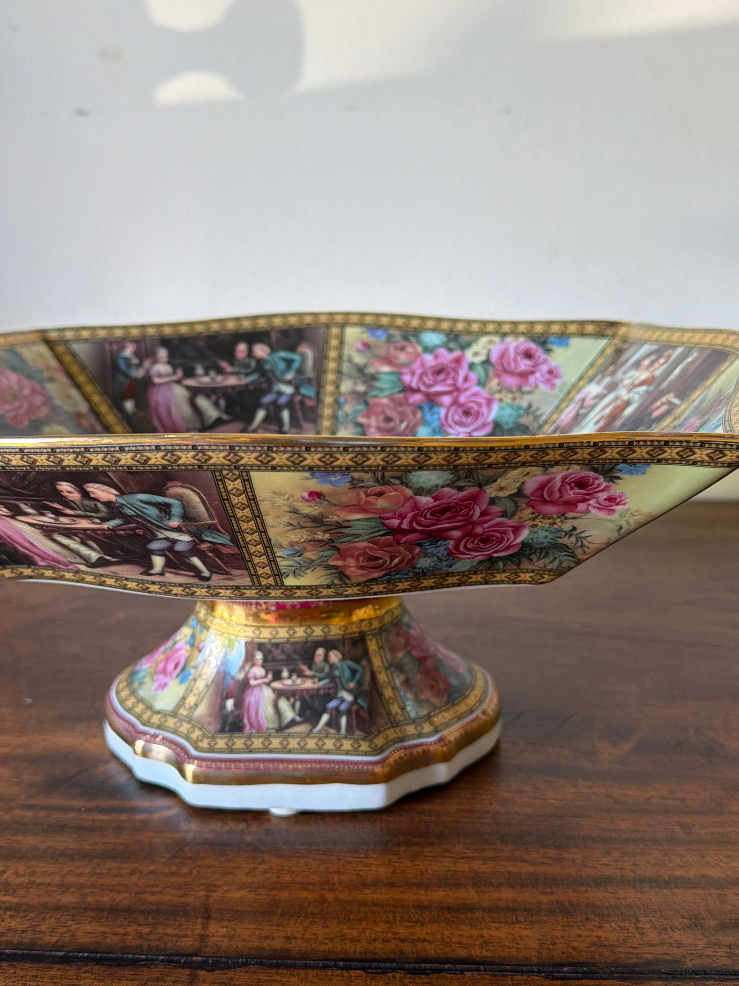 Limoges Decorative Compote