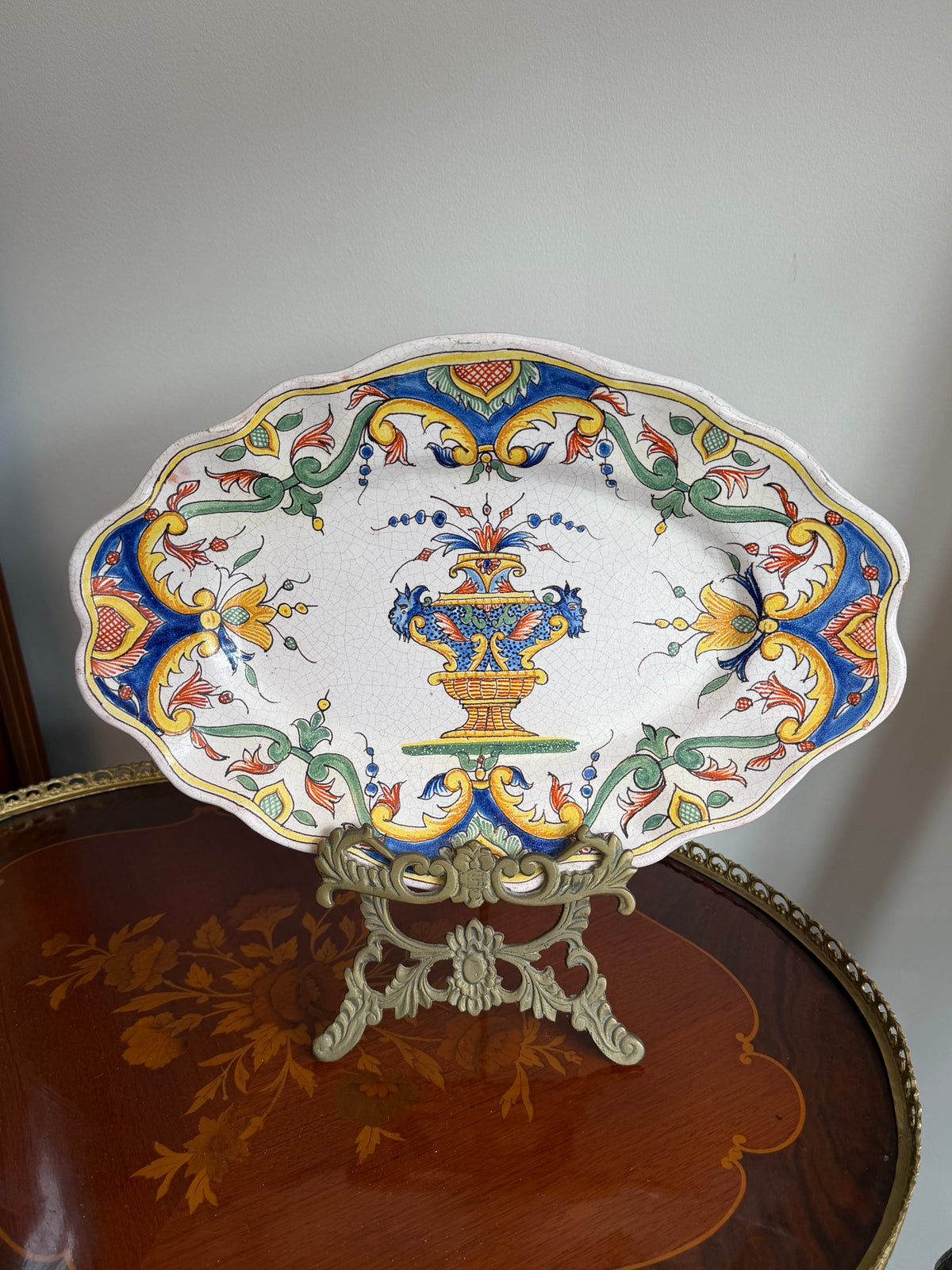 Antique French Platter