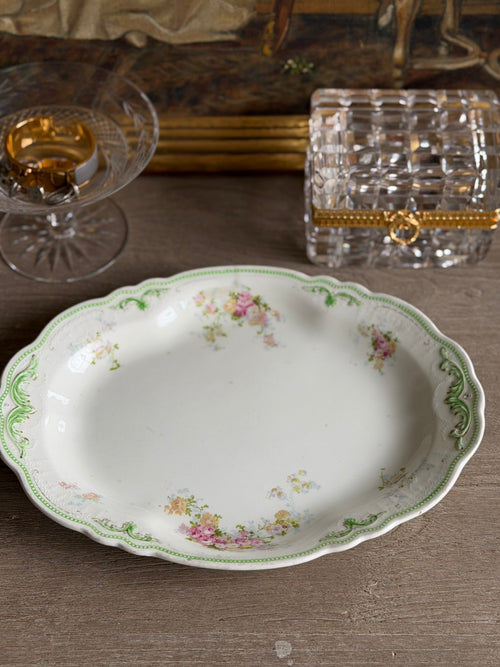 Antique English Vanity Tray 12” long