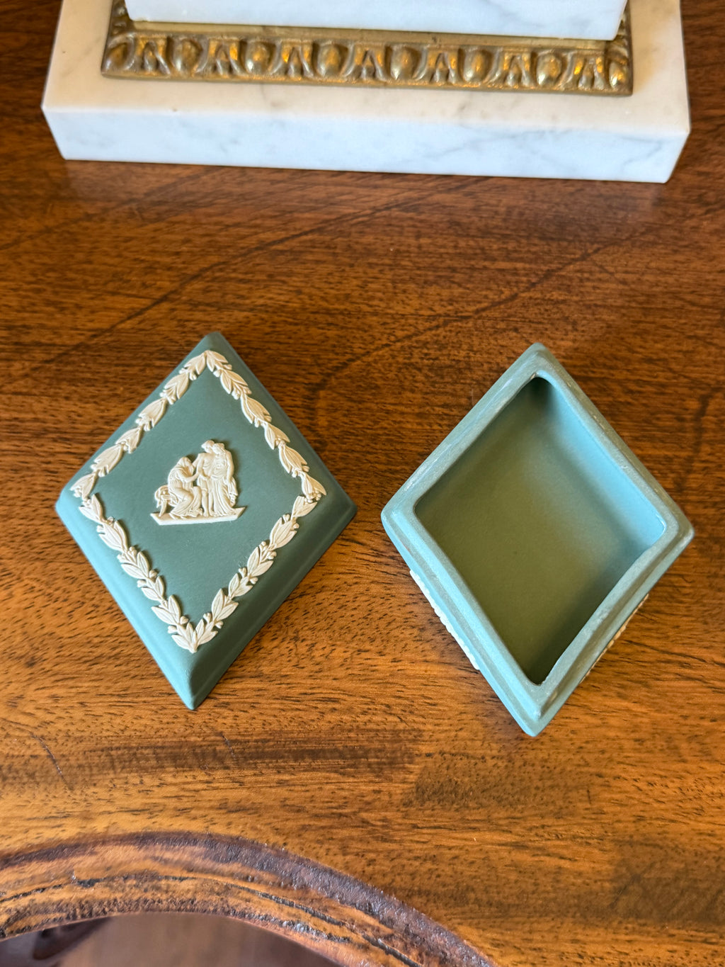 Teal Diamond Wedgwood