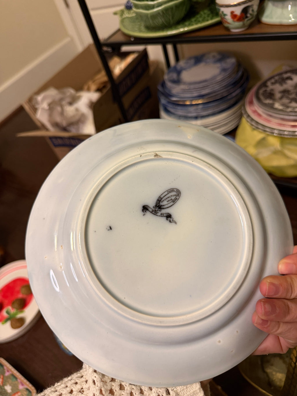 Antique Flow Black Plate