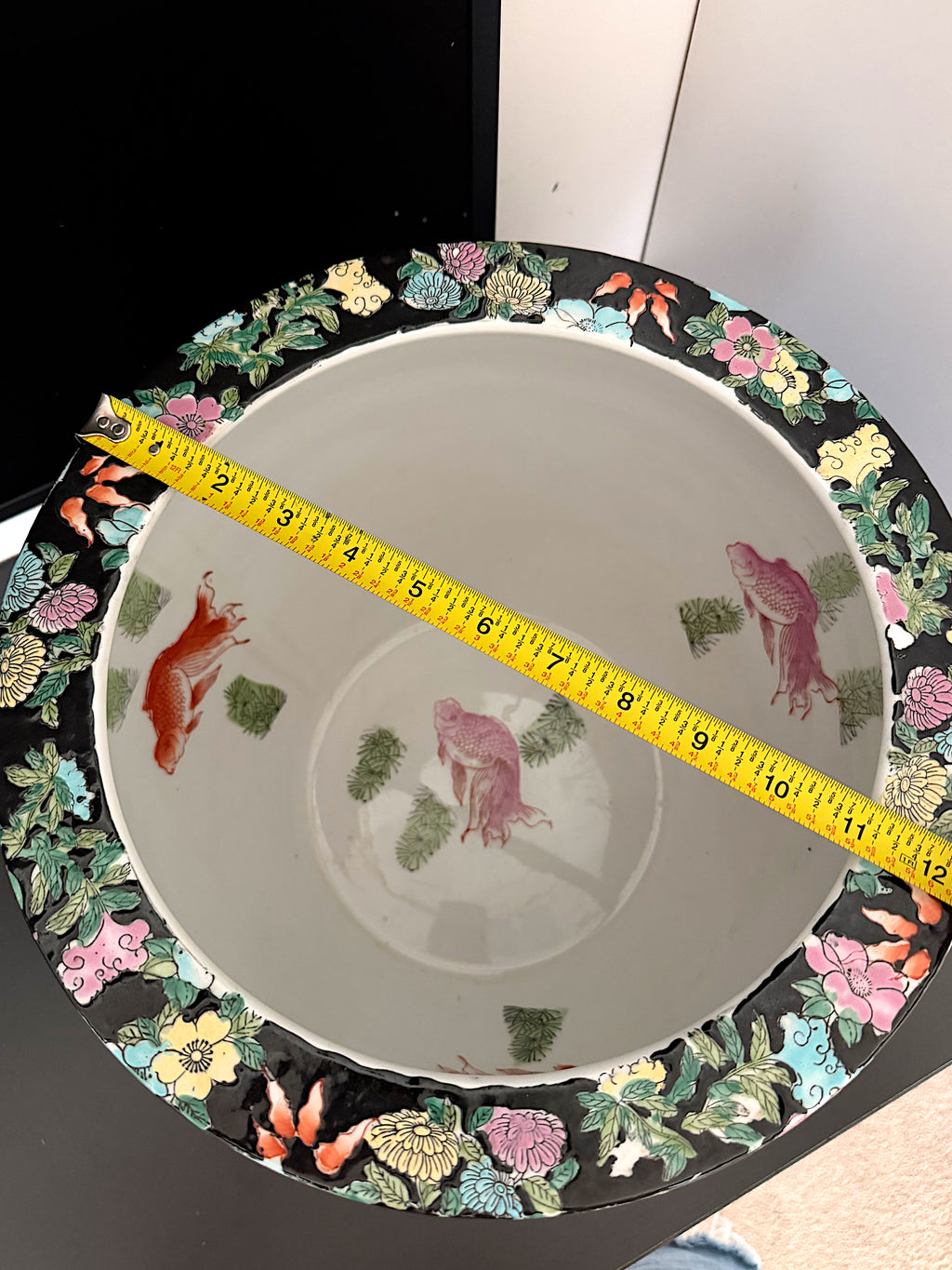 Famille Noir Fishbowl Planter