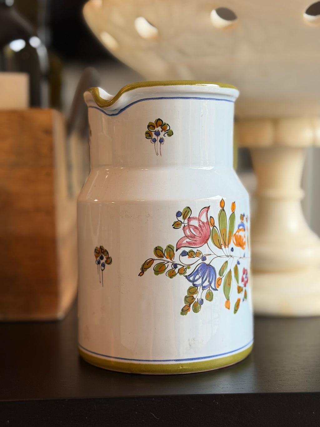Vintage Italian 8” Pitcher