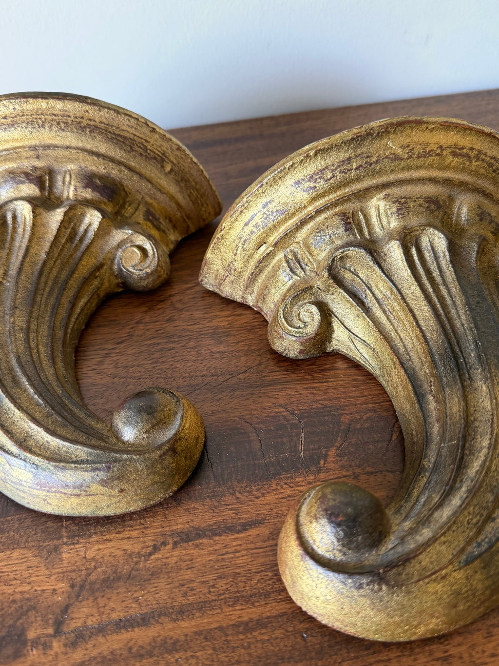 Gilt Wall Sconces