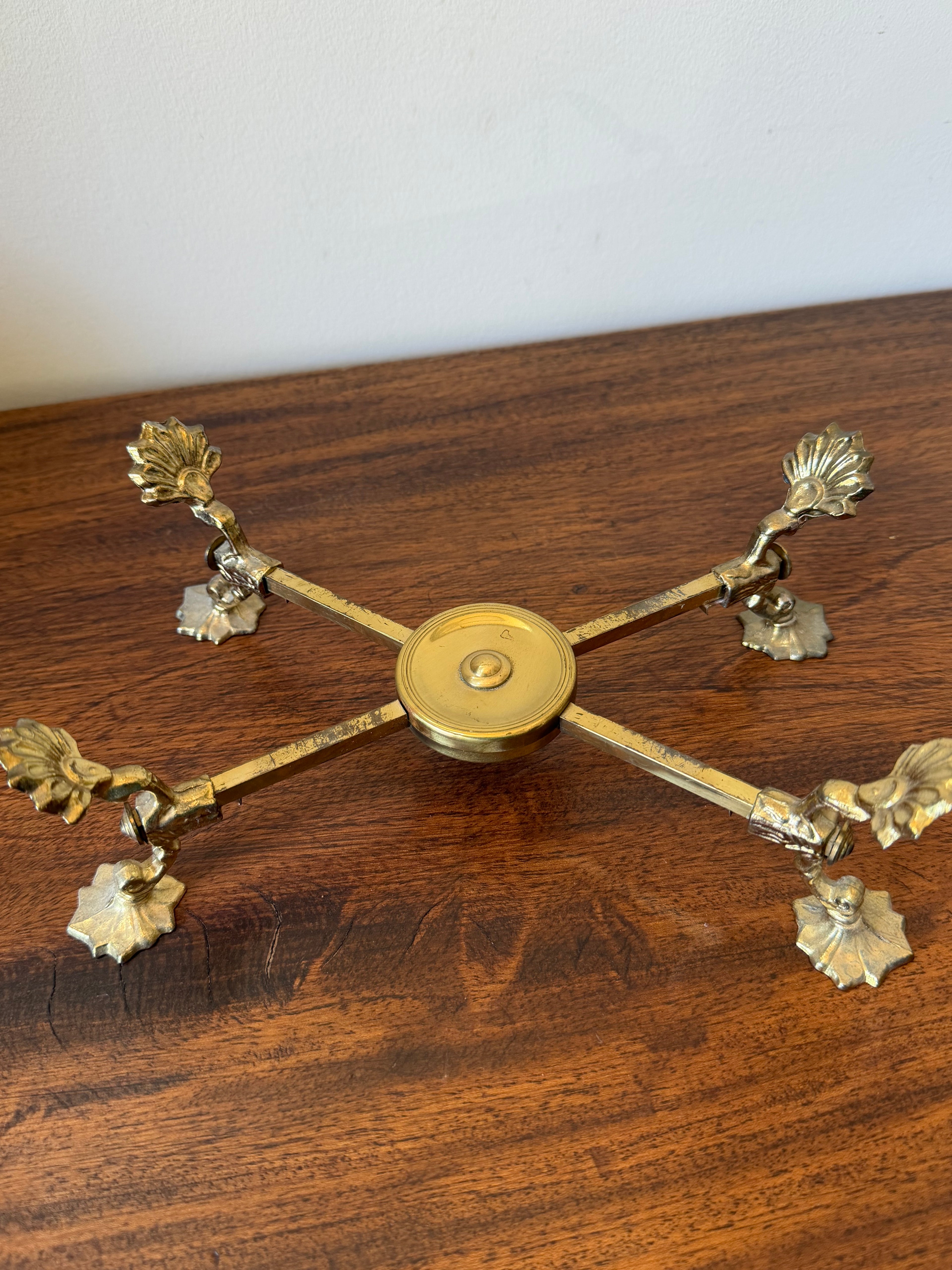 Brass Footed Bowl Riser