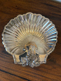 Reed & Barton Footed Shell Silver Tray