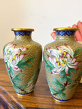 Pair of Cloisonné Vases