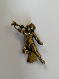 Brass Cherub Door Knocker