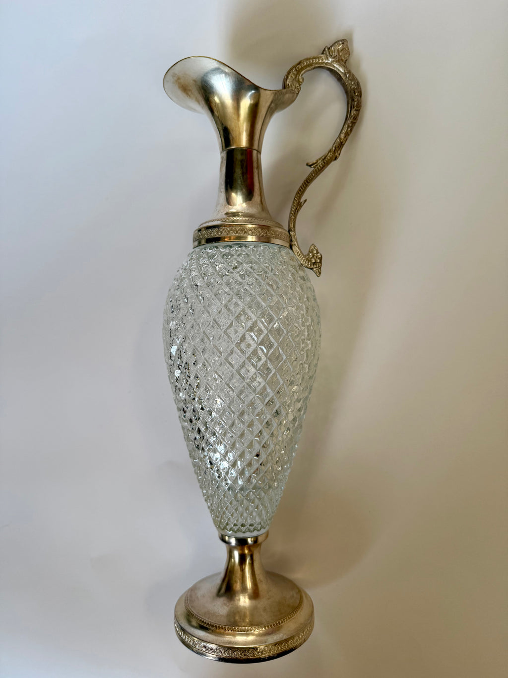 Vintage Italian Cut Carafe