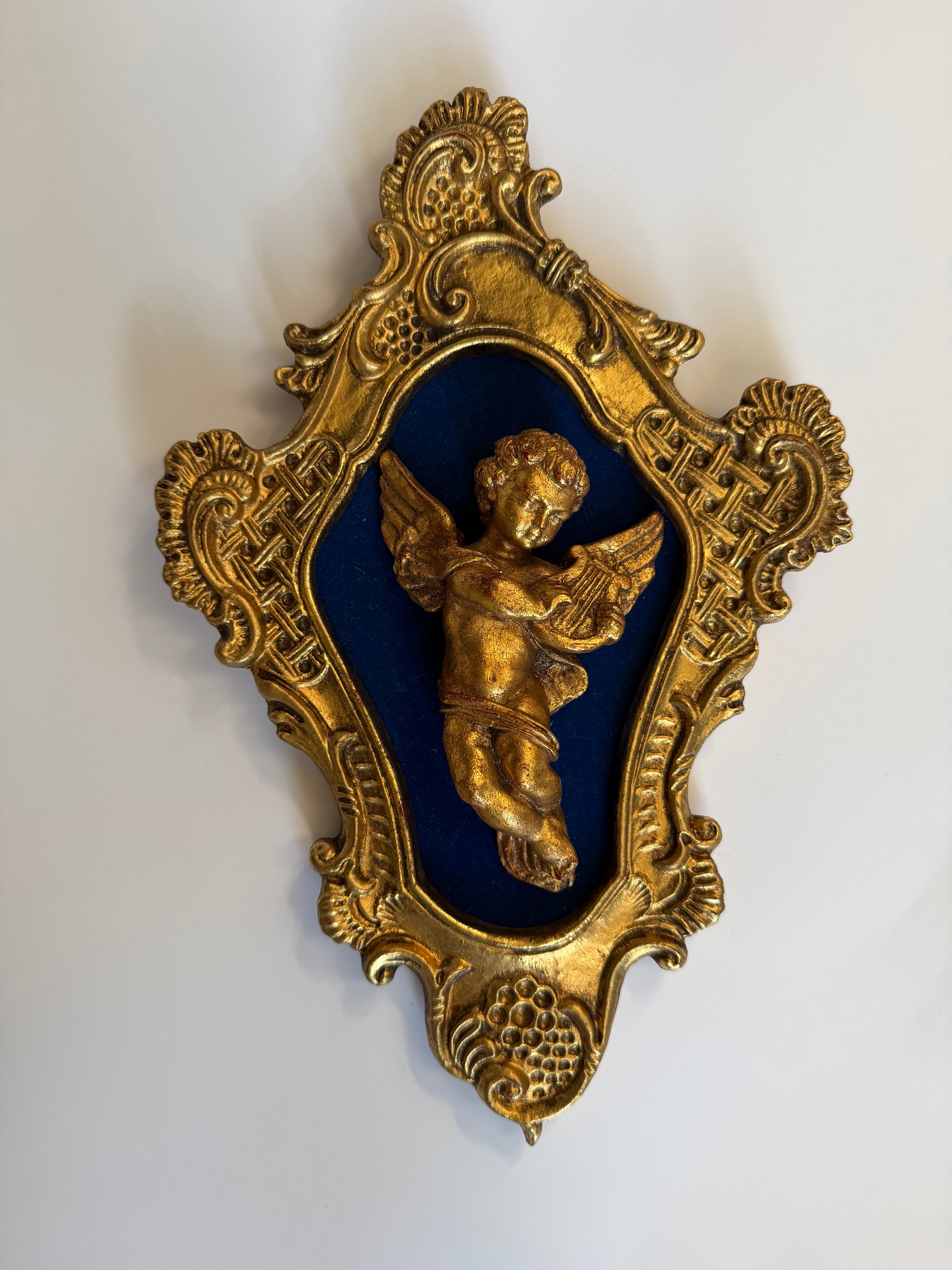 Gilt Framed Cherub