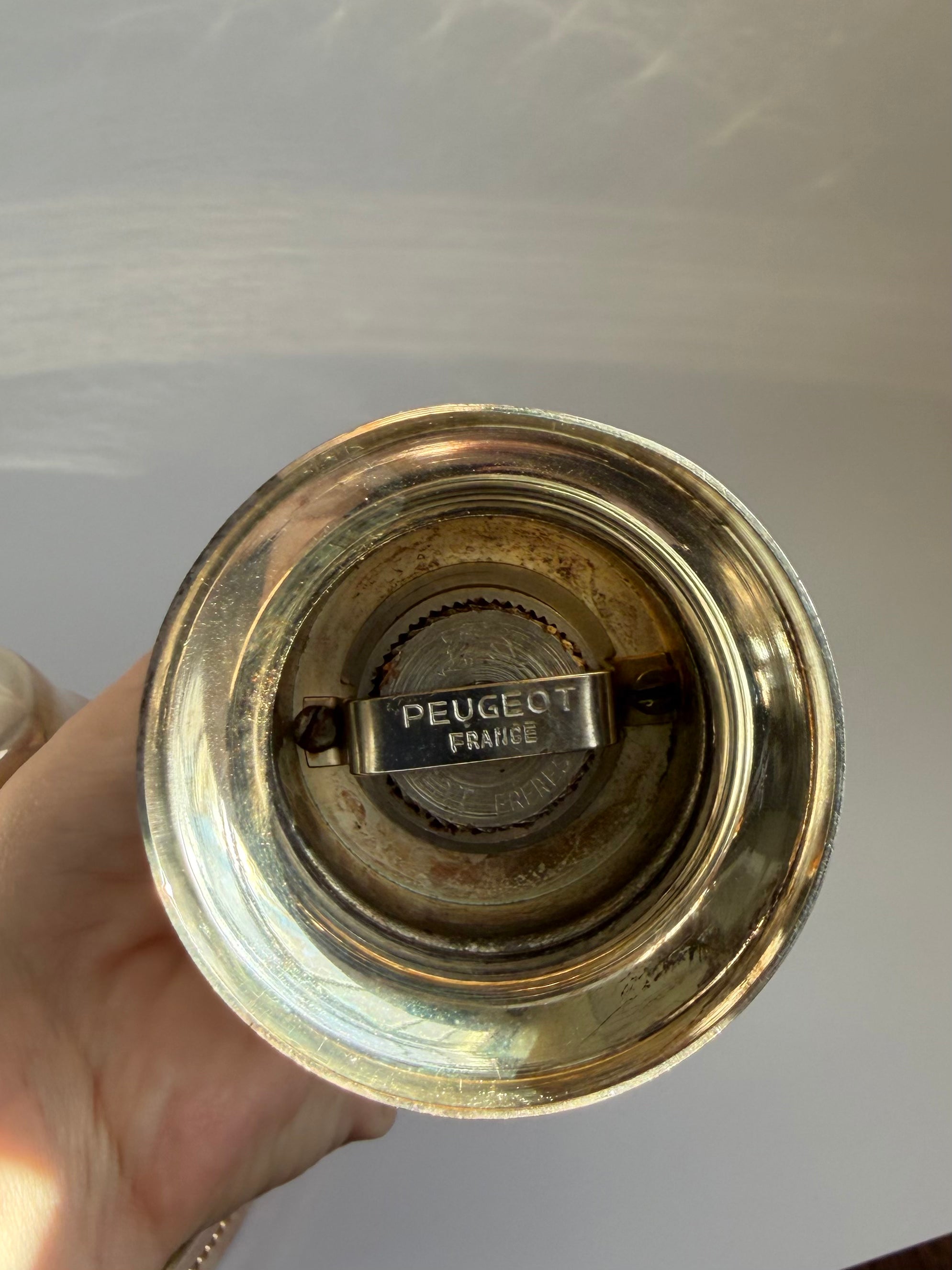 Silver Condiment Server