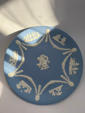 Wedgwood Plate with Shell and Cherub Motif