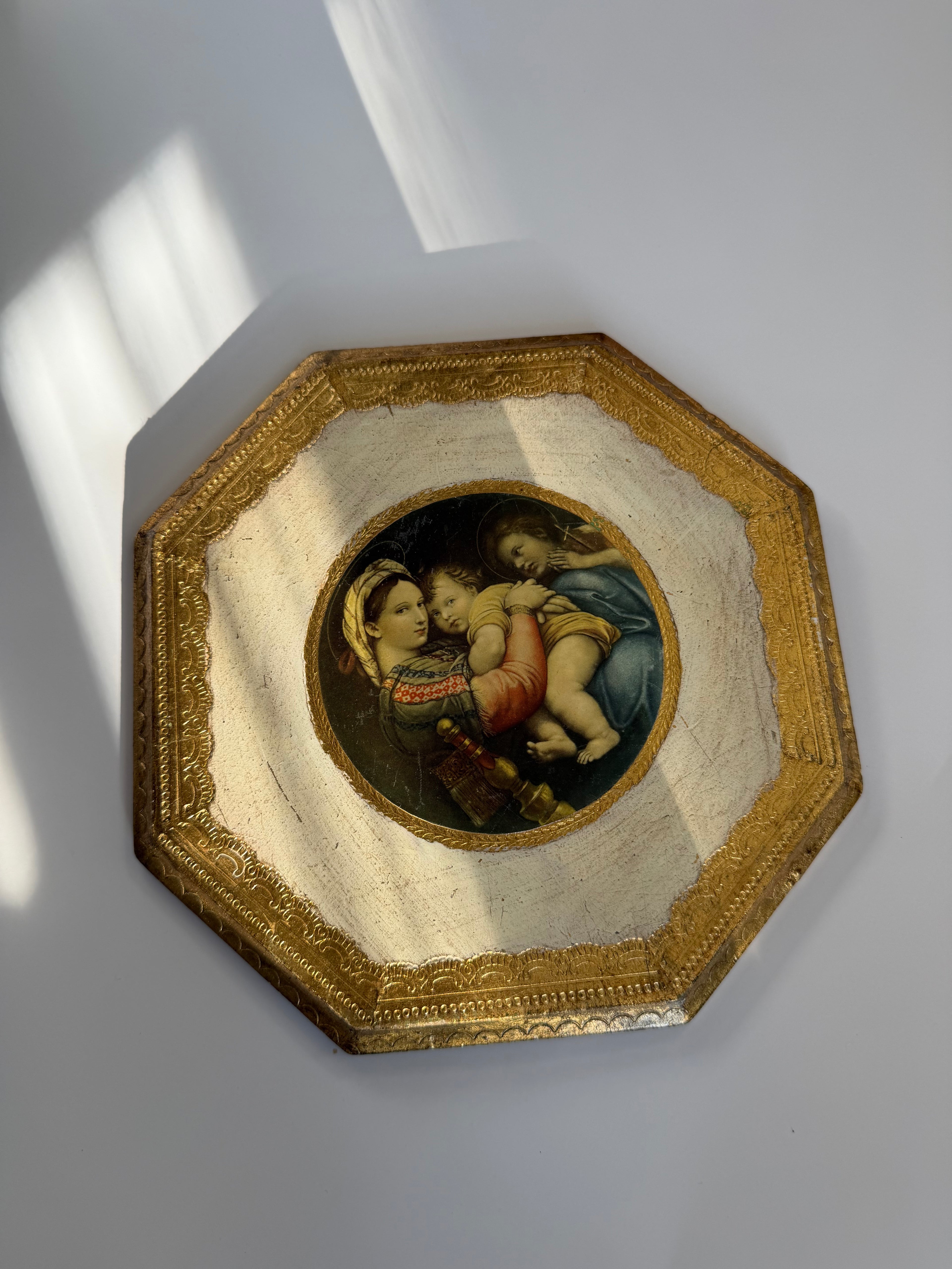 Florentine Madonna and Child Plaque