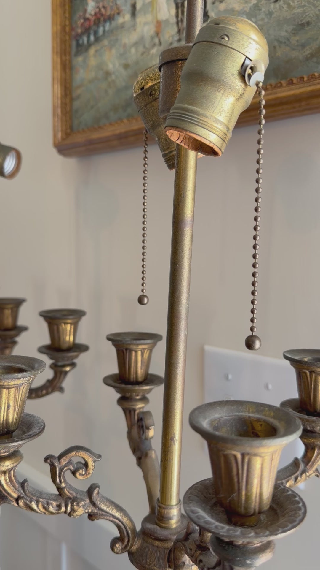 Pair of Wedgwood Candelabra Lamps
